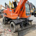 Good Quality Original Korea Doosan Dh150w-7 150w Wheel Excavator Doosan 15 tons