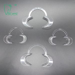 Wholesale Double Span Dental Cheek Retractor , C Shape Plastic Mouth Opener from china suppliers