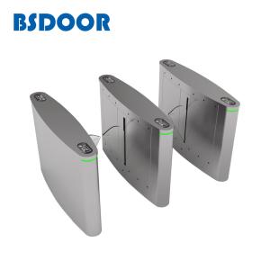 Wholesale 304 SS Flap Barrier Turnstile Gate For Entrance Exit 30 Persons / Min from china suppliers