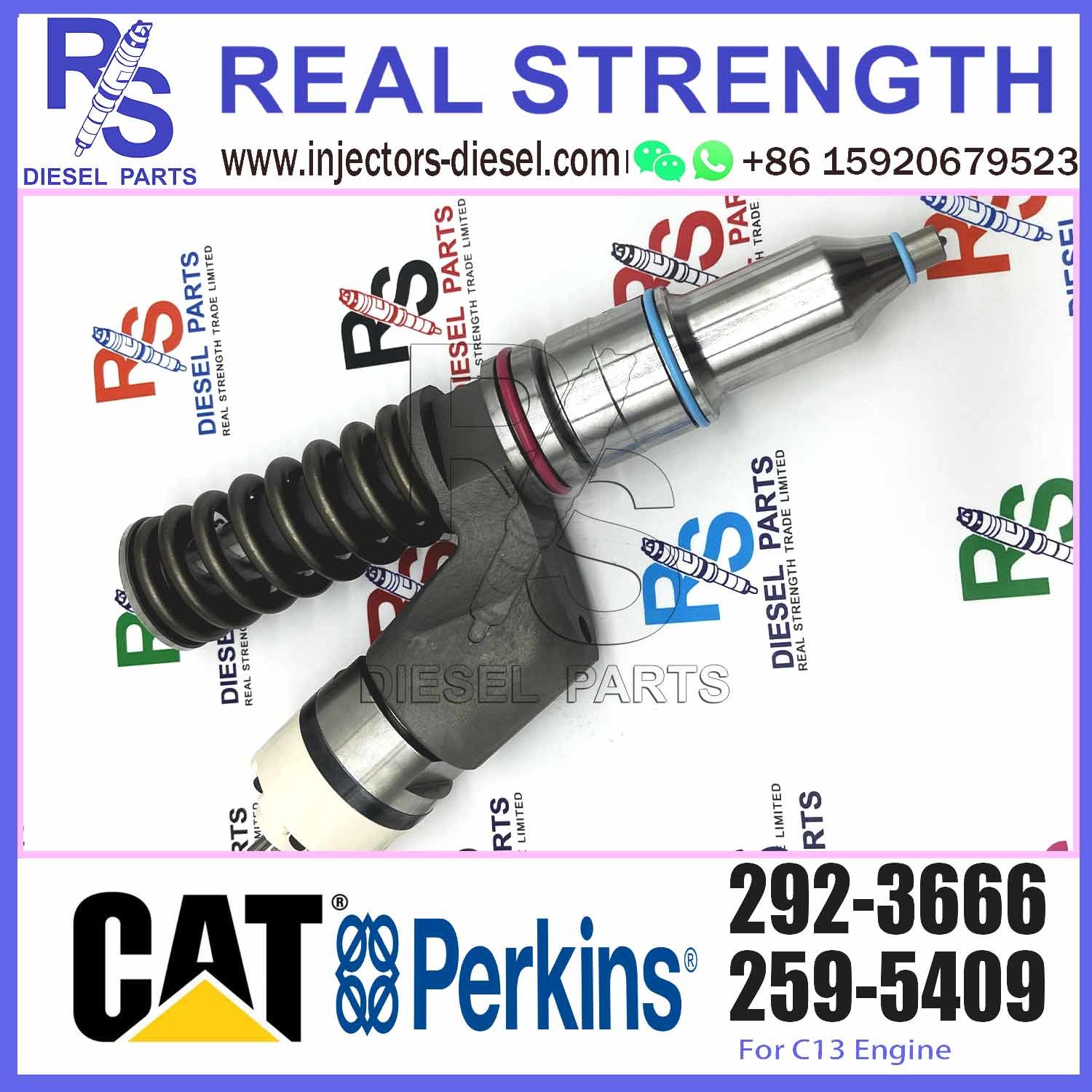 292-3666 Diesel Fuel Common Rail Injector 292-3666 For CAT Diesel Engine Generator Set C13