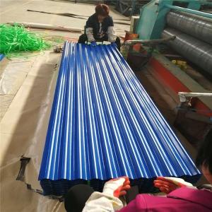 Wholesale Q235B Decorative Corrugated Metal Panels 550cm Wave Roofing Sheet from china suppliers