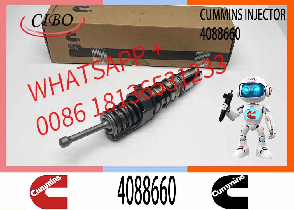 Auto Engine Fuel Injector 4088660 4088665 4088327 4062569 For Qsx15 Isx15