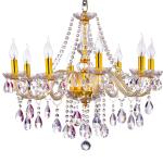 Gold Bedroom Dining room Crystal Chandelier light fixtures (WH-Y-27)