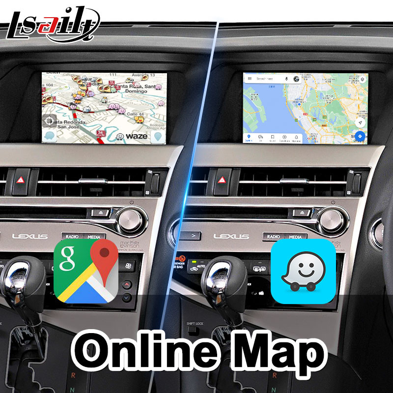 Lsailt 8+128GB Android Multimedia Video Interface for 2012-2015 Lexus RX270 RX350 RX450h
