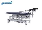 2 Sections Electric Gynecology Chair Height Adjustable Seat Lifting 0 - 22°