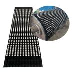 Anti Slip Wear Resistant Ceramic Pulley Lagging CN Bonding Layer Rubber Ceramic