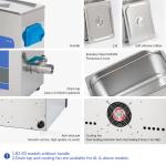 GT SONIC 20L Parts Ultrasonic Cleaner Heated Ultrasonic Bath Cleaner SUS304