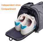 46.5CM 220MM Gym Bag Multiple Compartments For Weightlifters Outdoor Travel