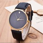 Custom Simple Design Geneva Fashion PU Leather Watch Strap Ladies watches