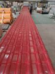 Colorful Synthetic Resin Roof Tile Corrugated Orange Red ASA PVC Spanish Tile