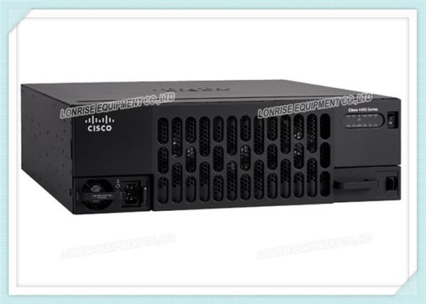 Cisco Router ISR4461/K9 4 Onboard GE 3 NIM Slots 1 ISC Slot 3 SM Slots 8 GB