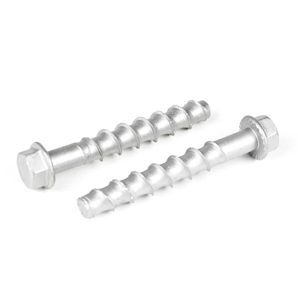 T/T Payment Term M12 100mm Hex Flange Self Drilling Anchor Bolt for Construction