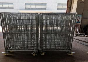 Wholesale Commercial Laundry Trolley Cart , Industrial Laundry Trolley Heavy Duty Casters from china suppliers