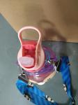 CE 1500ml Kids Plastic Water Cups With Tube And Belt