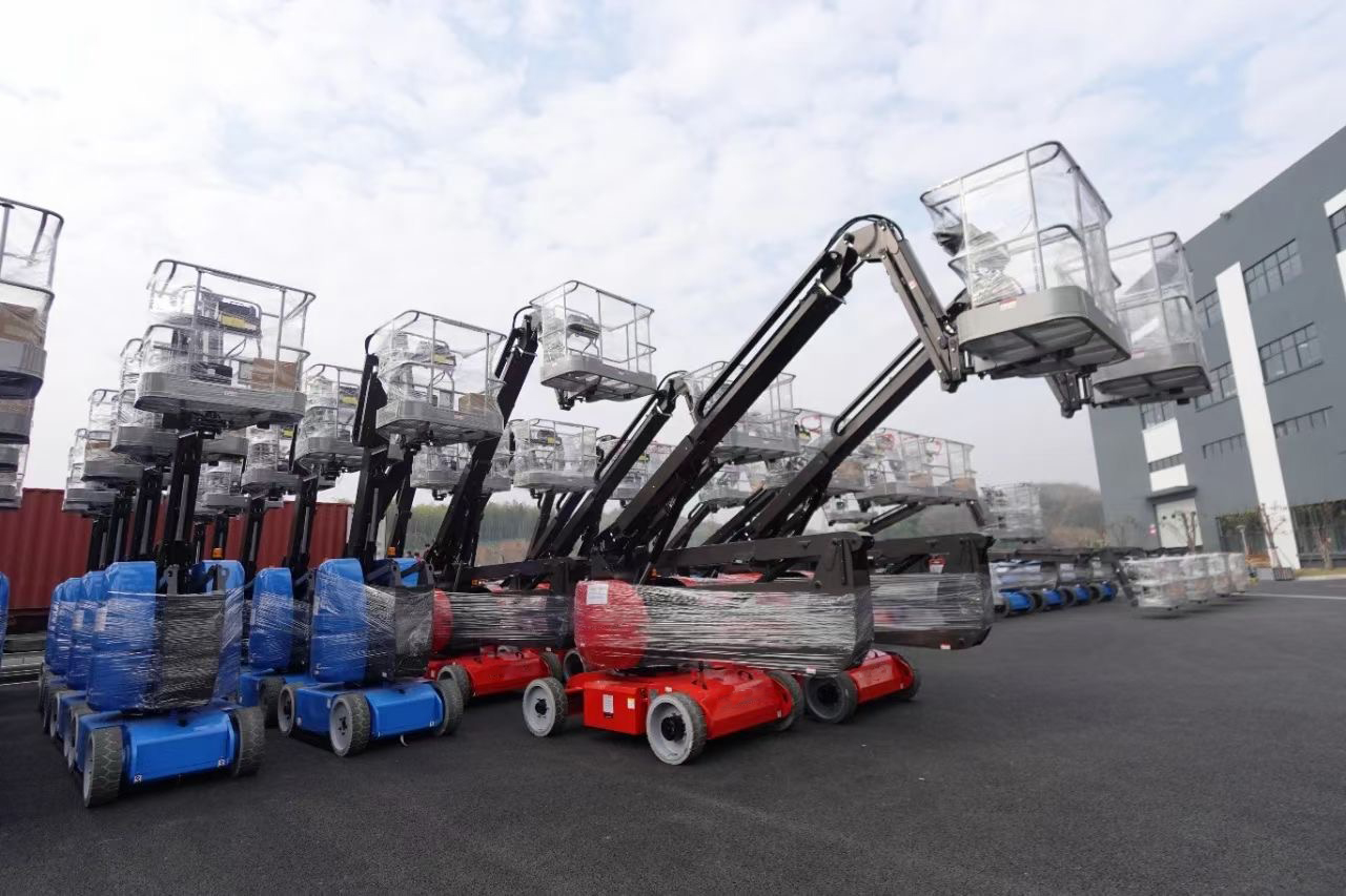 Lightweight Articulated Boom Lifts Aerial Work Platform for SNSC 16m 6500 kg Weight
