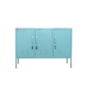 Wholesale Colorful Bedroom Small Metal Storage Cabinet with 4 Feet from china suppliers