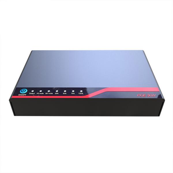 15V 1.5A POE 30W Mini UPS Power Supply , Rechargeable UPS Battery For Wifi