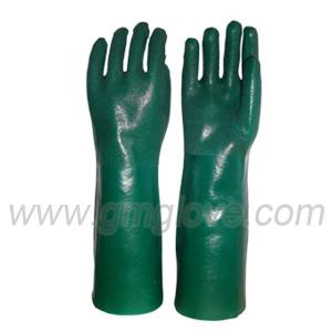 Wholesale Long PVC Dipped Chemical Protective Gloves, Palm Non-slip from china suppliers