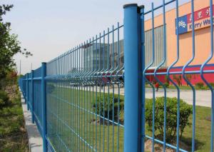 Wholesale Garden Round Post 50x150mm 3D Wire Mesh Fence from china suppliers