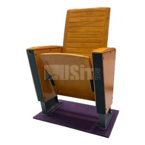 Wholesale Stackable Muslim Prayer Auditorium Theater Seating With Writing Board from china suppliers