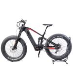 26 Inch 1000W Mid Drive Motor Carbon Fiber Electric Mountain Bike with Disc