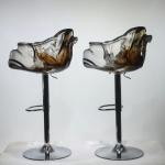 Lifting Senior Restaurant Home Office Bar Chair Petal Transparent