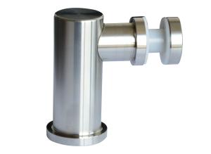 Wholesale glass fitings RS2803, stainless steel 304, finishing Satin, size 25x65mm from china suppliers