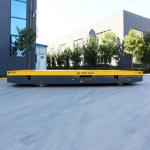 Steel Mill Die Motorized Flat Cart for Bay to Bay Die Transport Cart on Cement