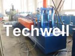 Rolling Shutter Door Track Roll Forming Machine With 16 Forming Station TW-DTM45