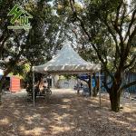 White Color Self Cleaning Pagoda Event Tent For Home Graden