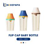 Flip Cap Infant Feeder Bottle Anti Colic PPSU BPA Free Wide Neck Baby Bottle
