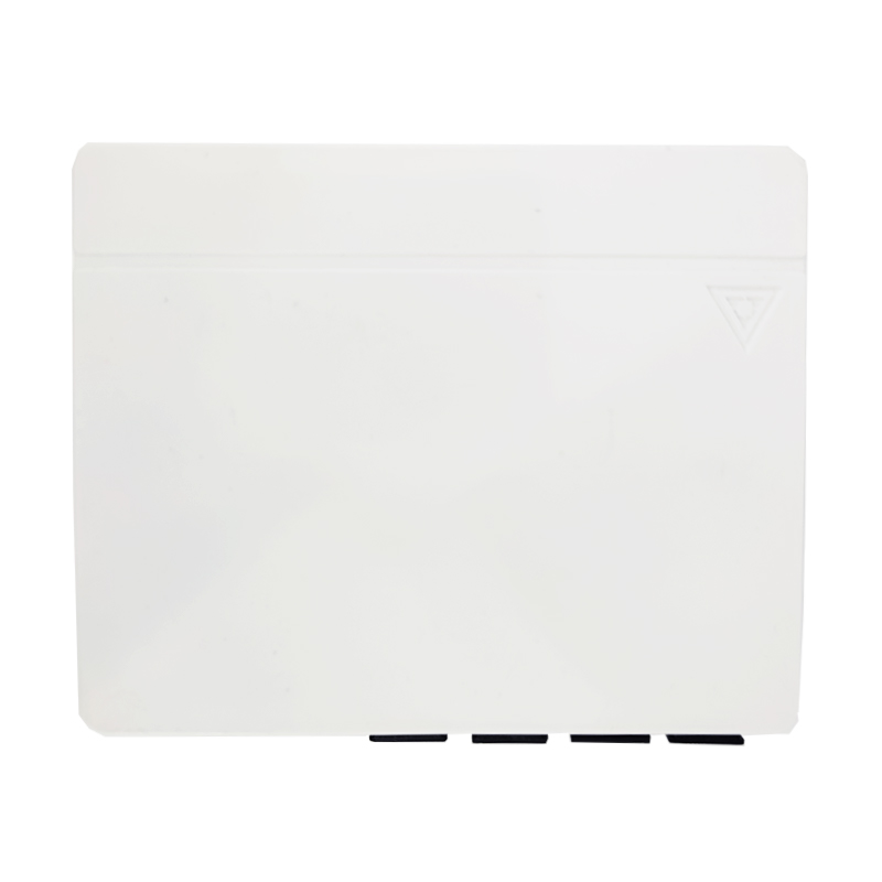 FTTH Network Indoor 4 Cores SC UPC Plastic Fiber Optic Faceplate Socket Panel in Gray
