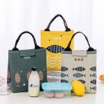 Rubber Logo L19*D18cm Insulated Lunch Cooler Bags