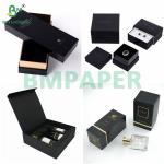 1mm 1.5mm 2mm Both Sides Black Rigid Cardboard for Premium Cosmetic Case