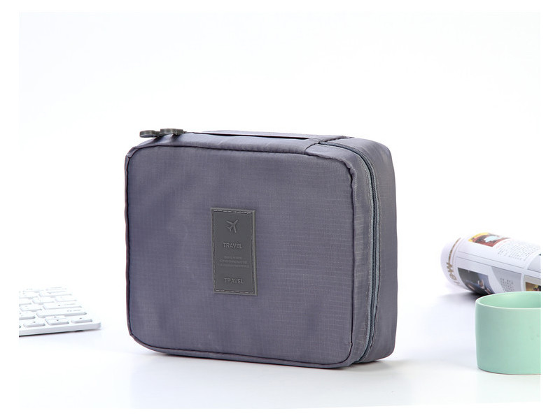 Wholeslae Custom Pure Color Blank Storage Wash Bag For Cosmetic
