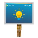 8.0 inch 800x600 px IPS Resistive Touchscreen TFT LCD medical,home appliances,