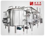 Industrial 15kL All In One Beer Canning Equipment Easy Maintenance For Big Plant
