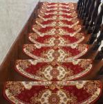 Household Compound Non Slip Stair Mats Irregular Special Style 24*65cm
