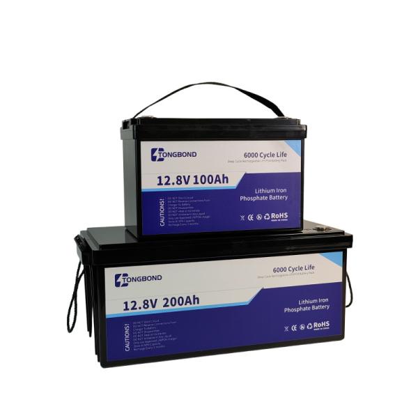 Durable 12V Lithium Iron Phosphate LiFePO4 Battery 100Ah 200Ah For Solar