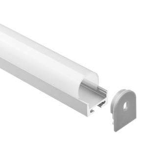 Wholesale Round Cover LED Lighting Profiles Anodized Aluminum Alloy Suspended Housing from china suppliers
