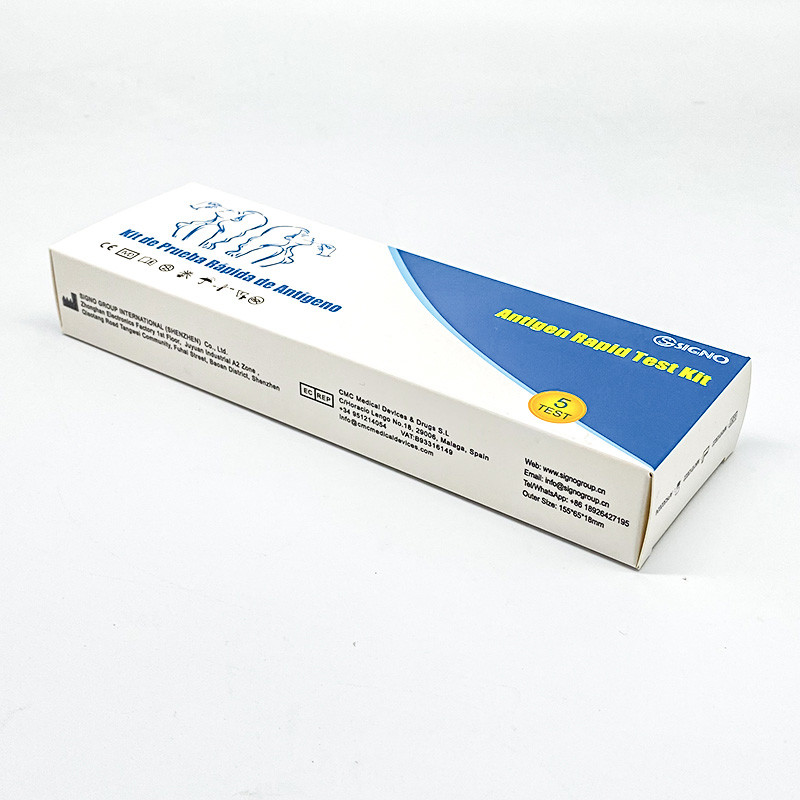 Swab Antigen Home Testing Kit Self Test Medical Device OEM ODM