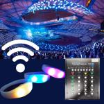 Custom RGB LED Silicone Bracelet Pulsera Audioritmica Sound Activated Wristbands