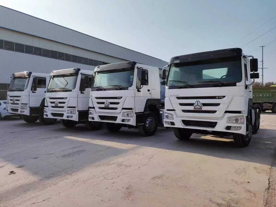 White. Sinotruk HOWO 6*4 Tractor Truck Good Condition