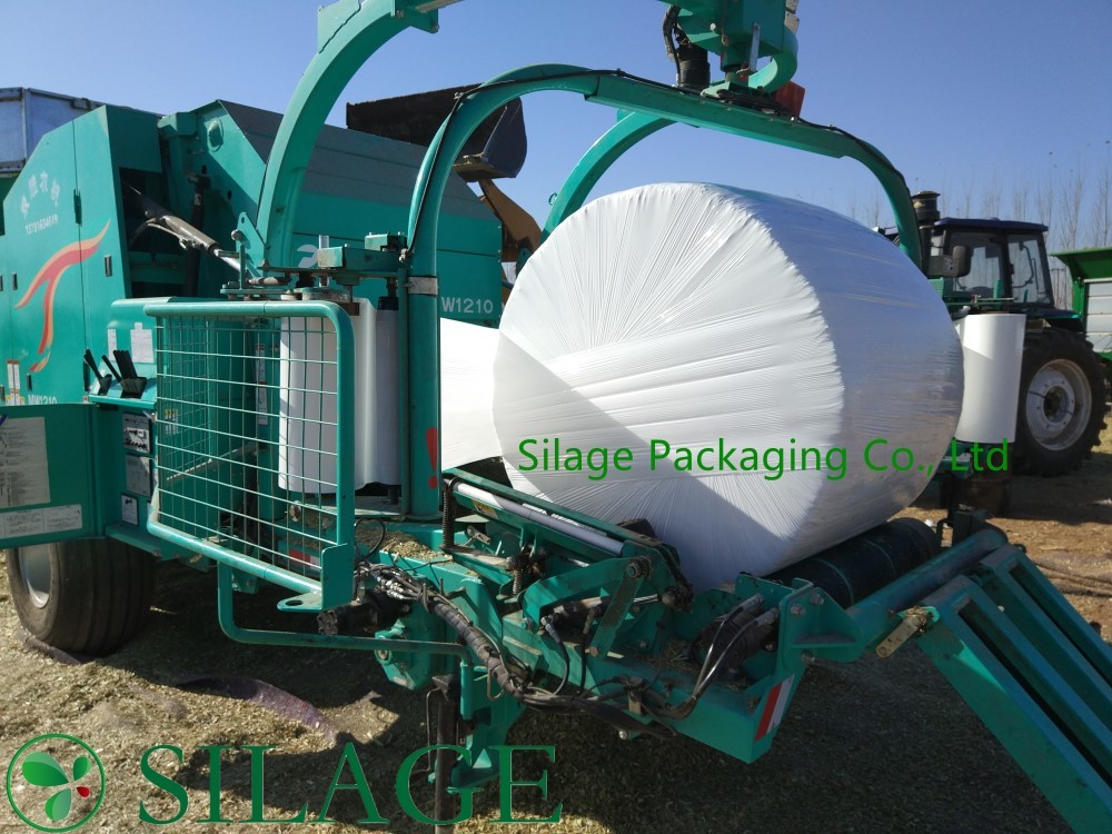 White Silage Film 750mm for Round Baler