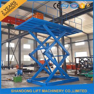 Wholesale 5 ton 5M Constraction Stationary Scissor Lift Table 380v / 2.2kw or 220v from china suppliers