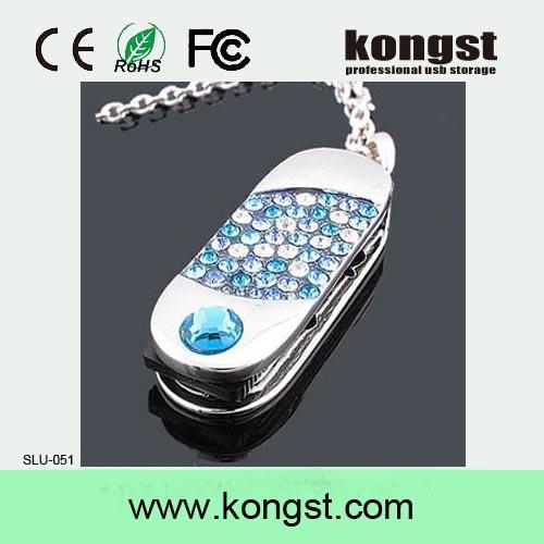 Kongst Creative Novelty Gadget Shining Jewels Flash Drive USB/Crystal usb flash