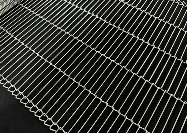 Food Grade Stainless Steel Flexible Flat Enrober Chocolate Ladder Wire Mesh