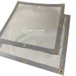 Double Coated Silicone Fiberglass 36'' Fire Pit Mats Protector
