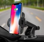 Air Vent Mounting Magnetic QI Wireless Pocket Car Charger ABS + PCBA Material