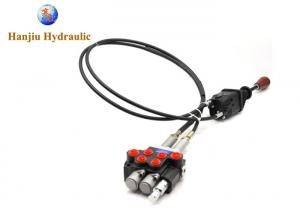 Wholesale 2 Spool Hydraulic Valve 40L/Min With Remote Cable Control For Truck Mounted Cranes from china suppliers